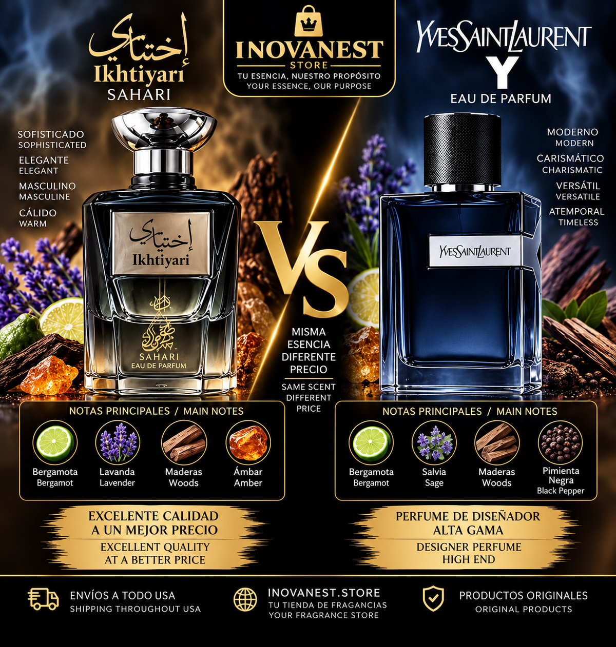 IKHTIYARI by SAHARI – Eau de Parfum 90ml
