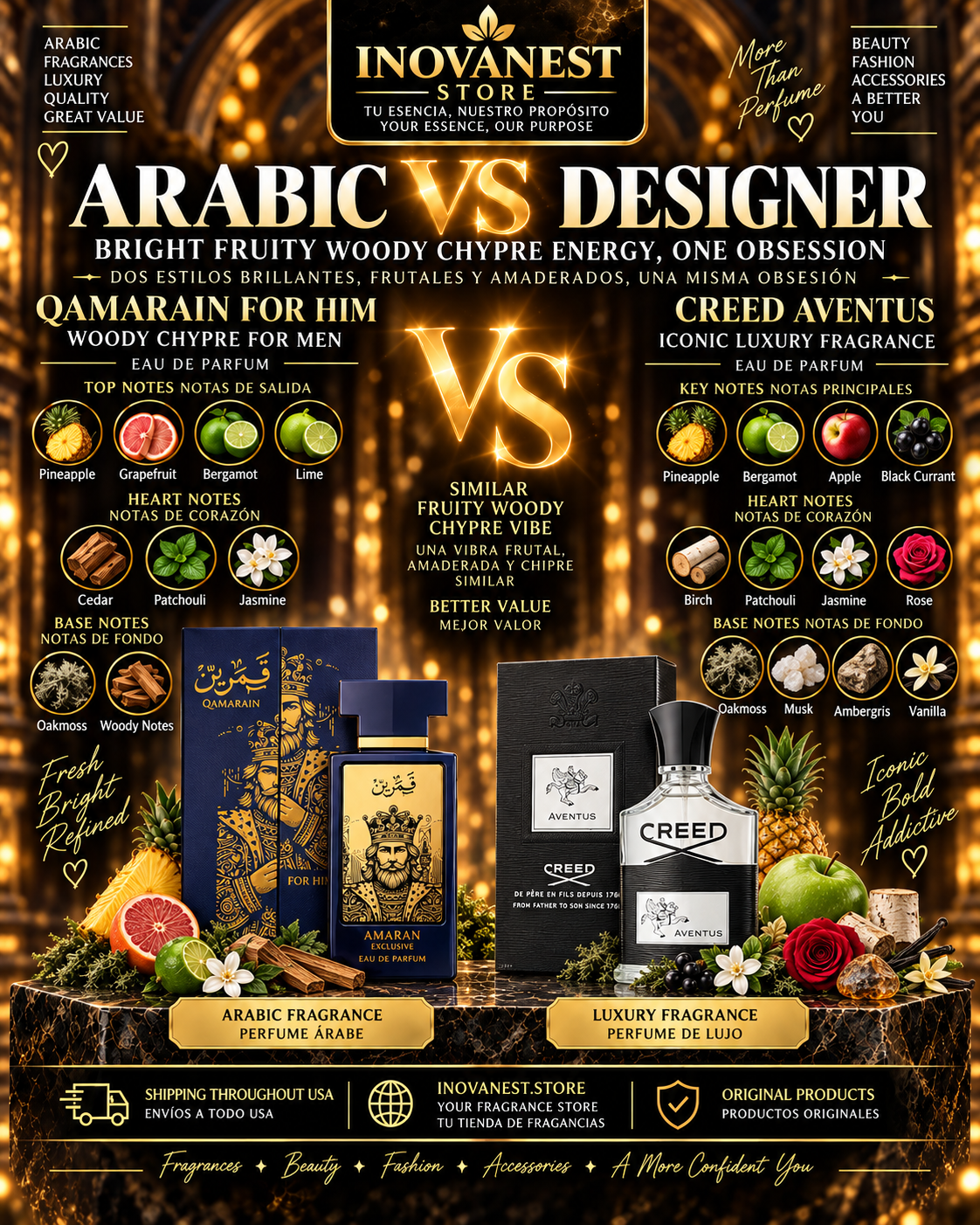 Qamarain For Him by Amaran Exclusive – Eau de Parfum 100ml