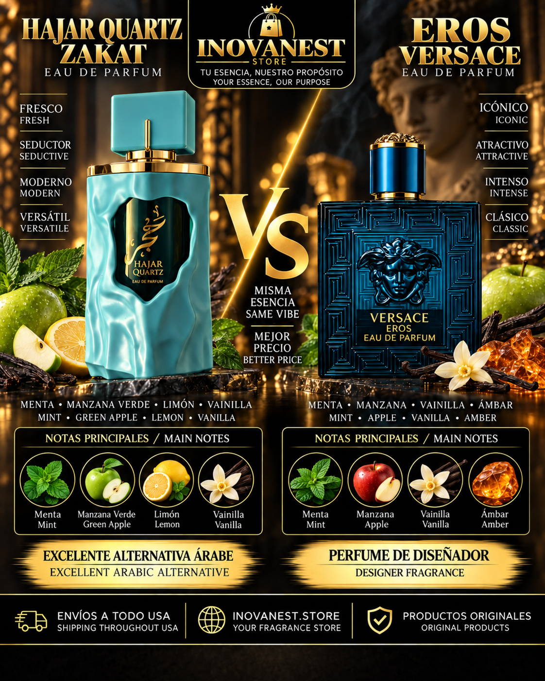 Zakat Hajar Quartz Quartz Eau de Parfum 85ml Unisex Fragance