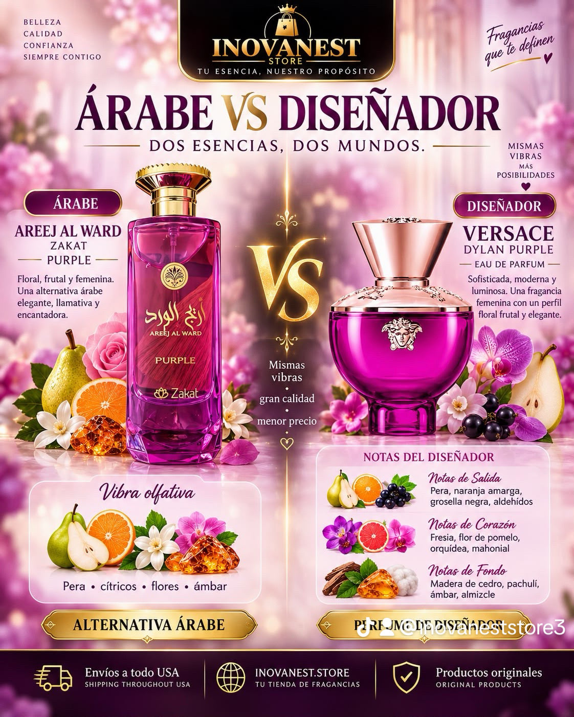 Areej Al Ward Purple – Zakat