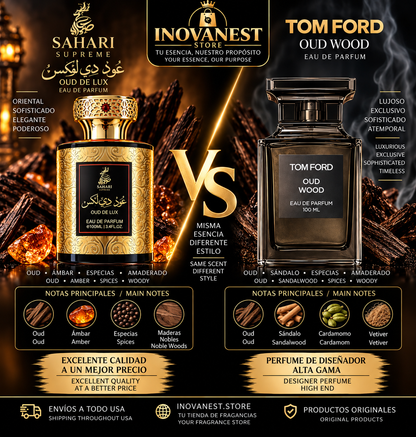 OUD DE LUX by SAHARI – Eau de Parfum 100ml