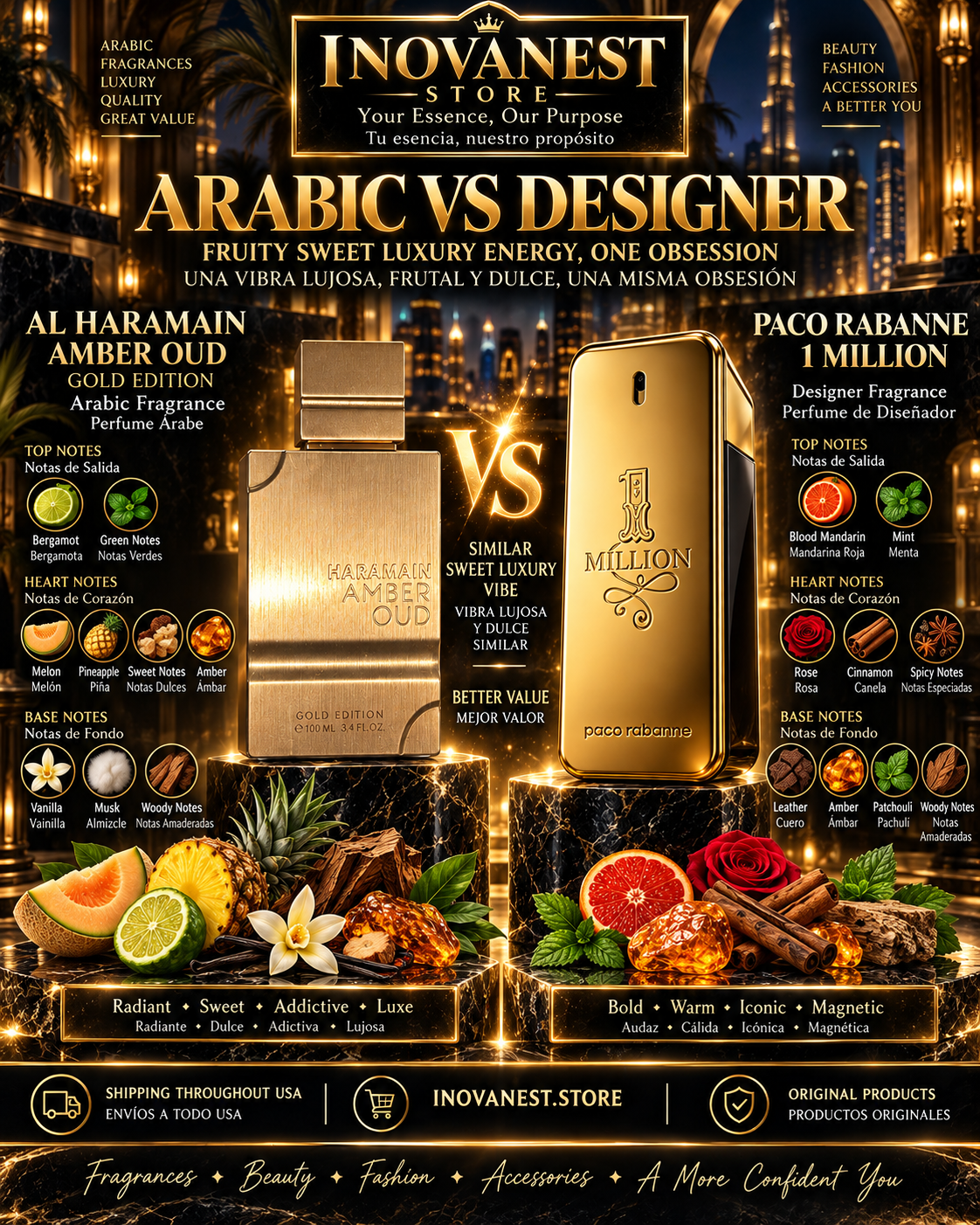Al Haramain Amber Oud Gold Edition – 100ml