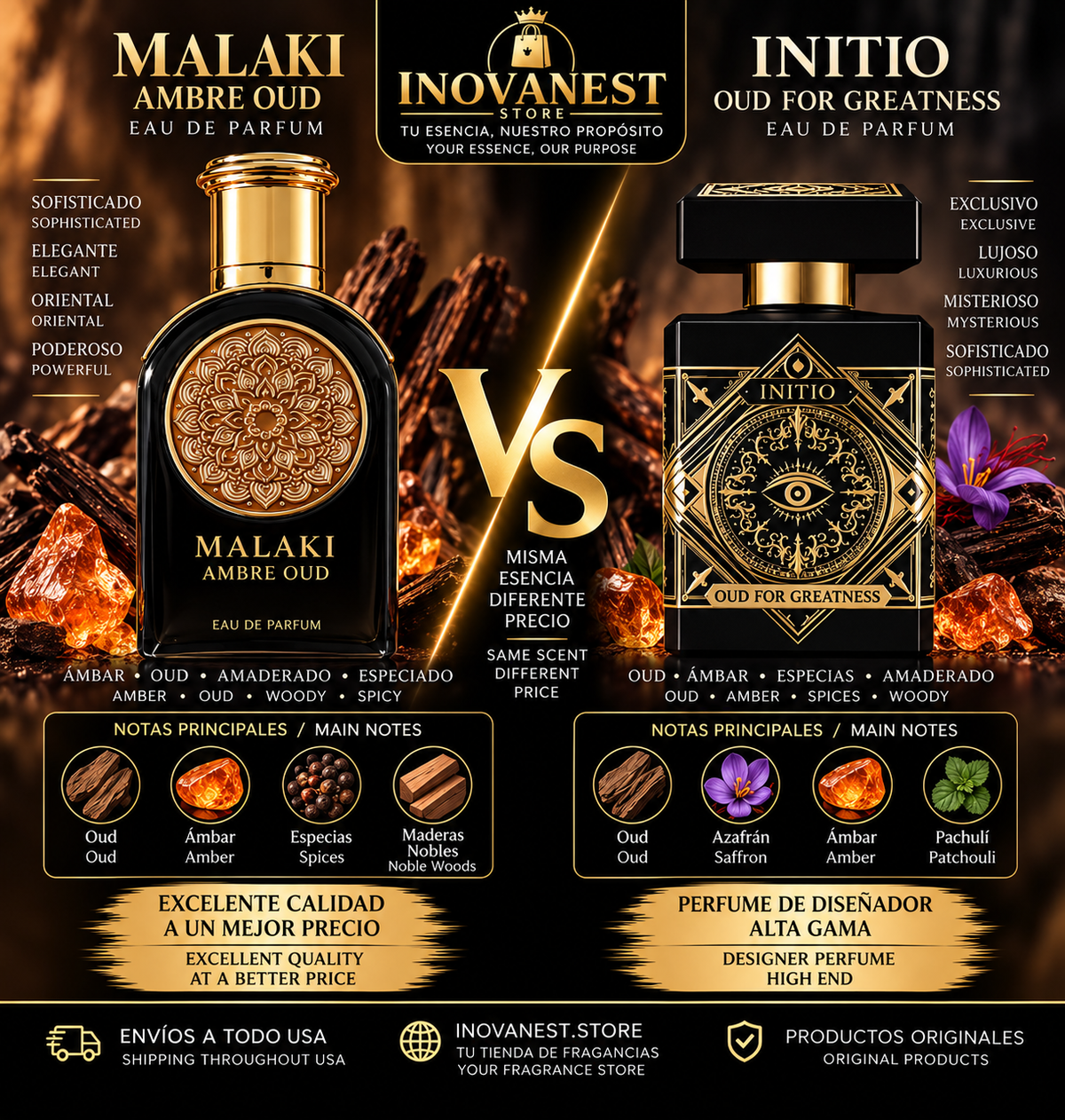 MALAKI AMBRE OUD – EAU DE PARFUM