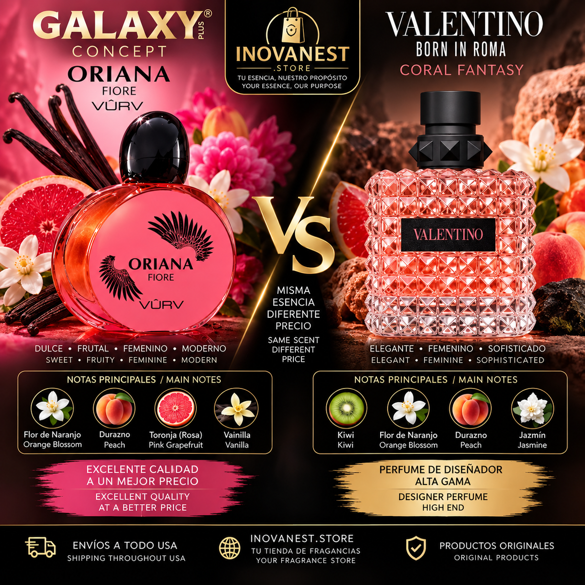 ORIANA FIORE by VURV – Eau de Parfum 100ml