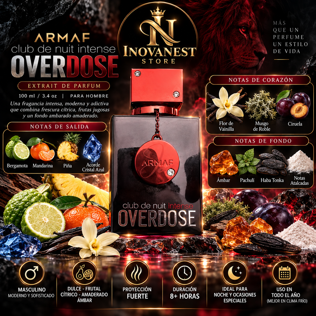 🔥🖤 ARMAF CLUB DE NUIT INTENSE OVERDOSE 🔴💎