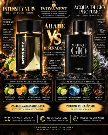 VURV PROFUMO INTENSITY POUR HOMME