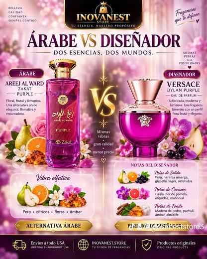 Areej Al Ward Purple – Zakat
